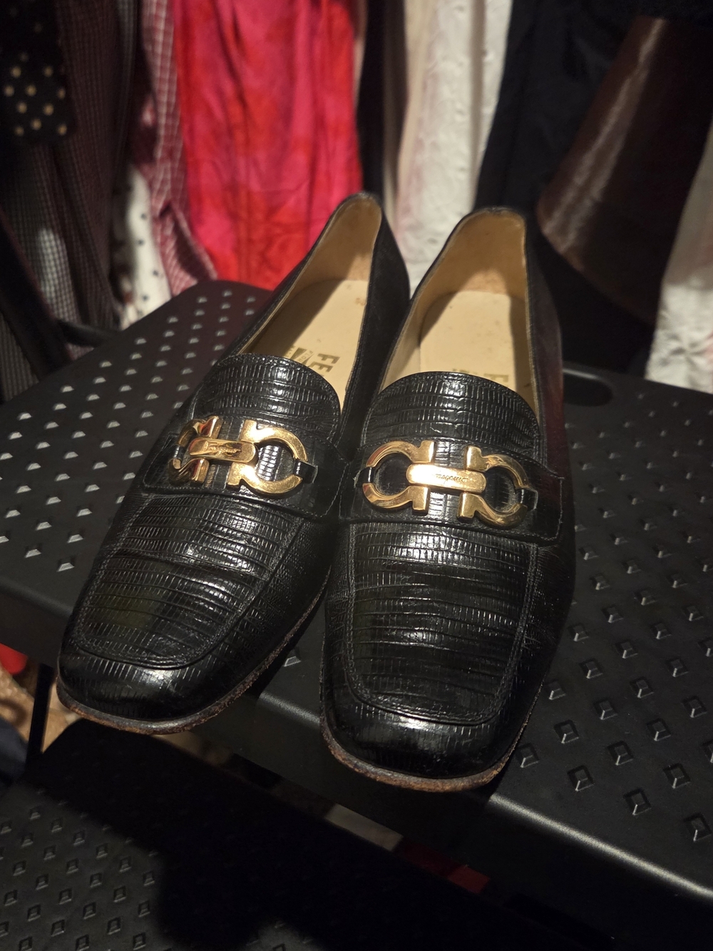 Ferragamo Horsebit Leather Loafers